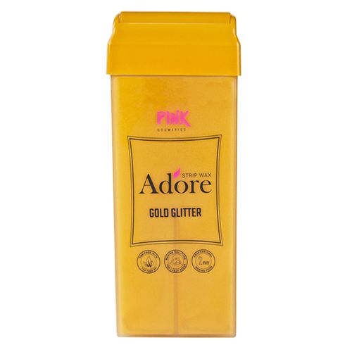 Adore Strip Wax Gold Glitter Roll-on with Tea Tree Oil 100 ml